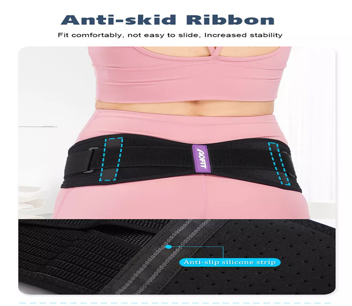 Slimming SI Joint Support Brace