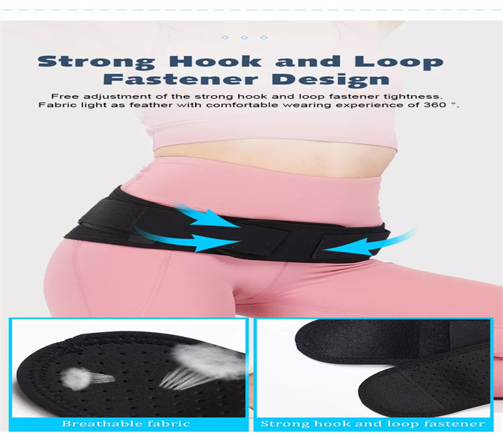Slimming SI Joint Support Brace