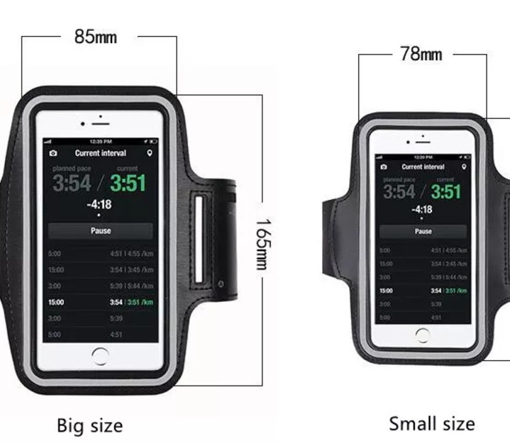 Water Resistant Cell Phone Armband Case