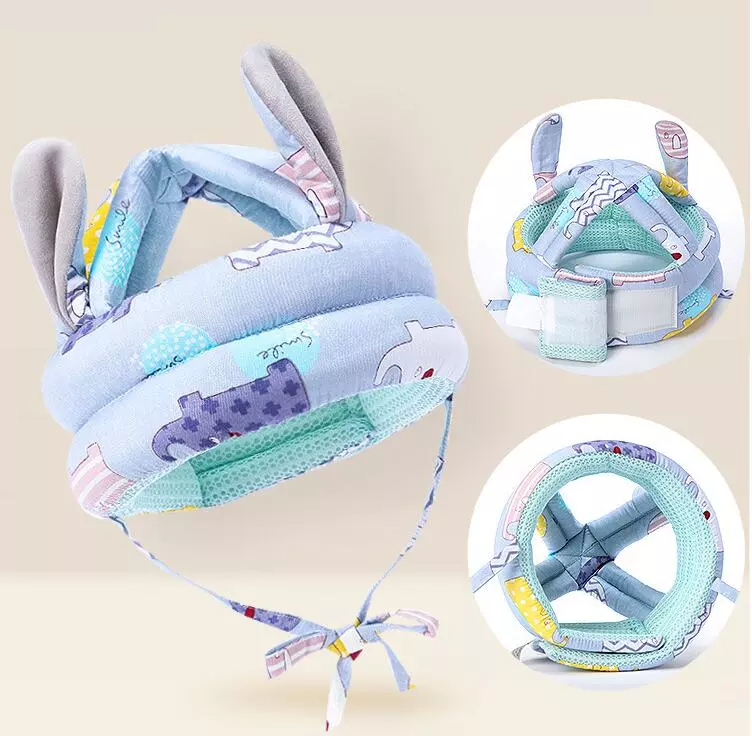 Adjustable Cushion Infant Protection Hat