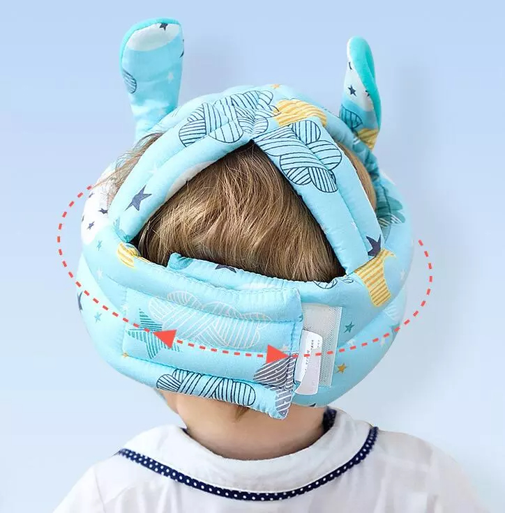 Adjustable Cushion Infant Protection Hat