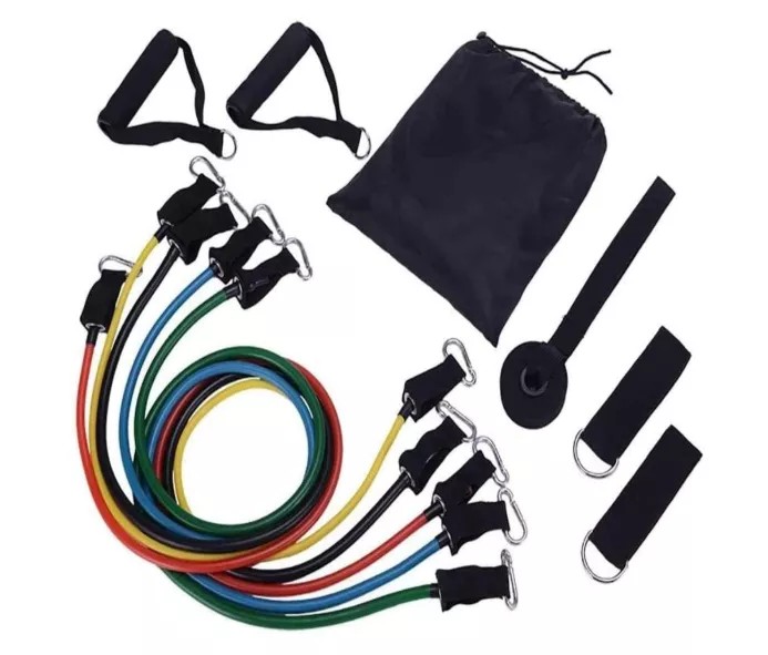 Fitness Training Latex Resistance Band Set