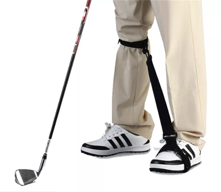 Golf Swing Practice Training Aids Leg Corrector