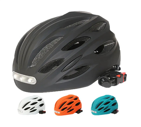 Sports Bicycle Helmet with Front Lightening