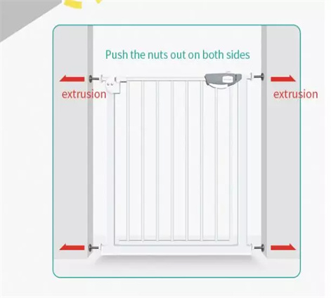 65-74 CM Extra Wide Baby Safety Fence