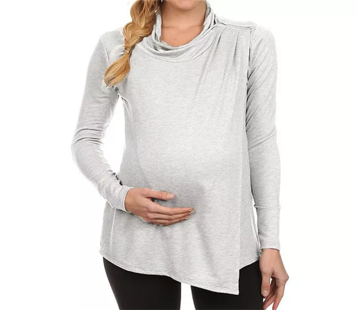 Womens Maternity Nursing T-Shirt for Breastfeeding