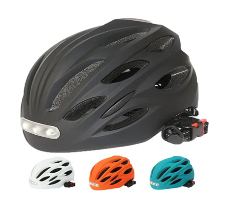 Bike Helmet with LED Light