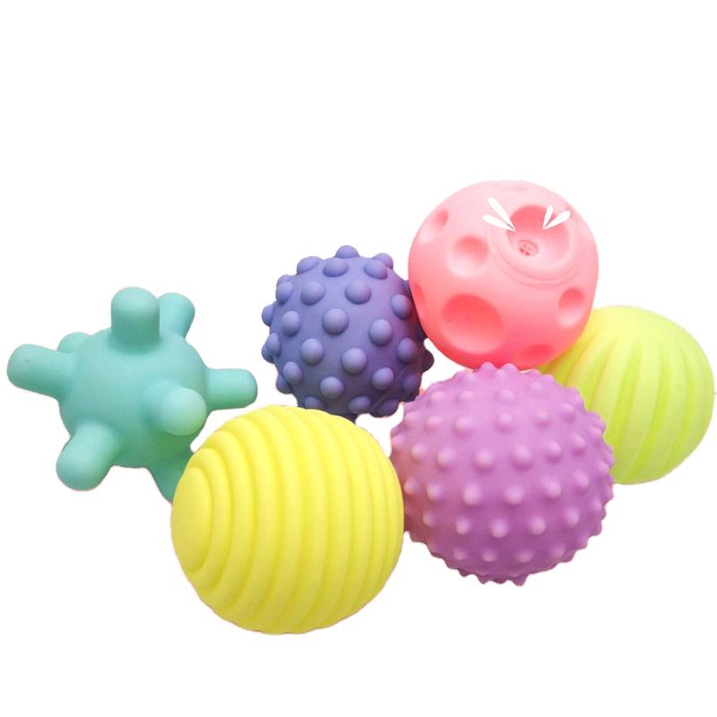 Super Durable 6 Pack Sensory Balls for Kids