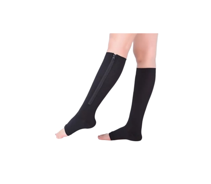 Zipper Compression Socks