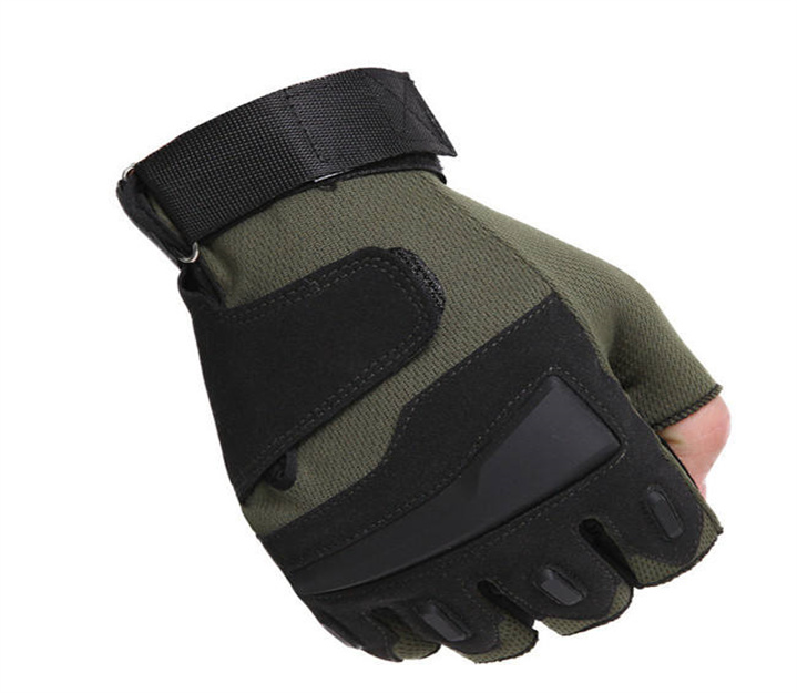 Green Fitness Weight Lifting Gloves