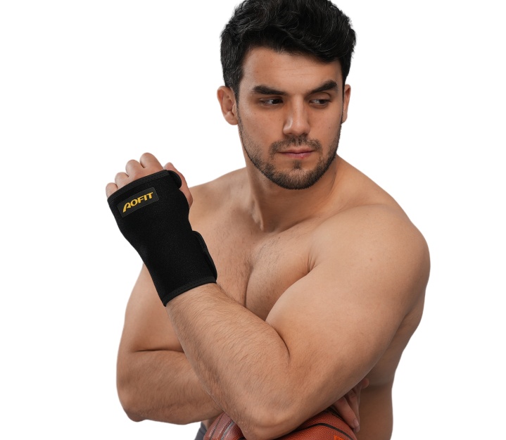 Neoprene Wrist Support Brace With Steel Plate