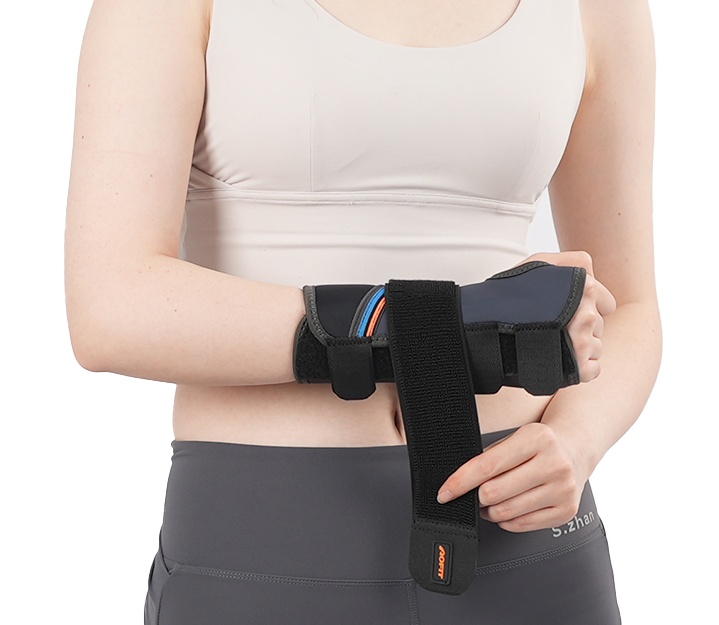 Adjustable Wrist Brace Guards with Steel Plate Support