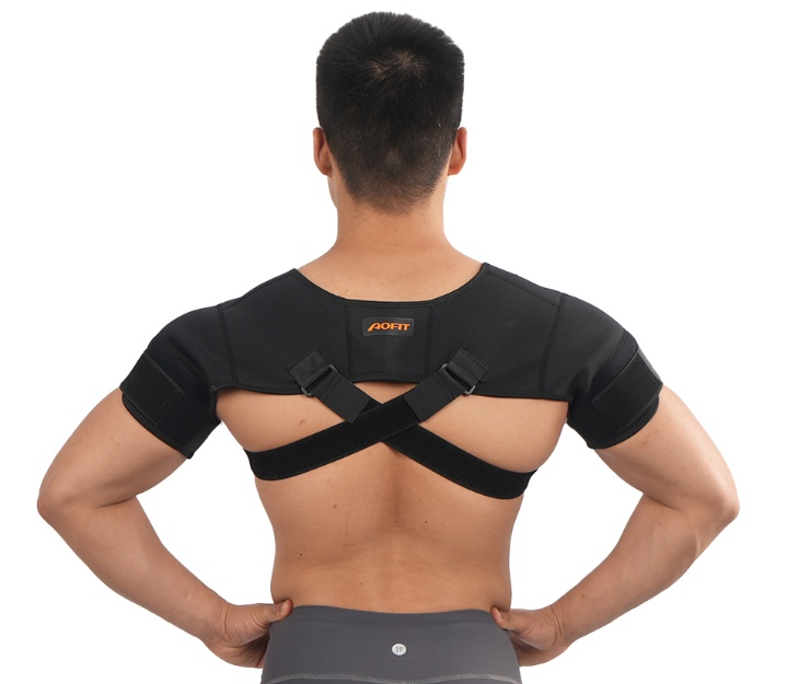 Double Shoulder Brace Compression Sleeve