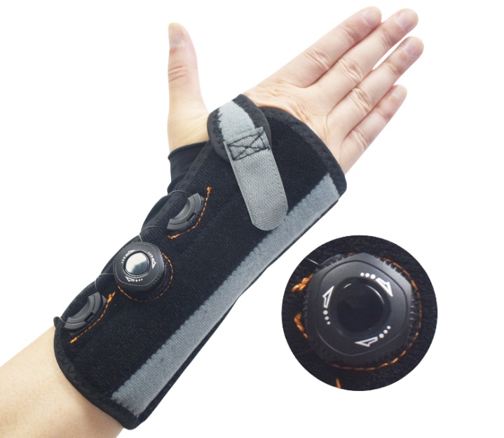 Air-Cushion Wrist and Hand Brace