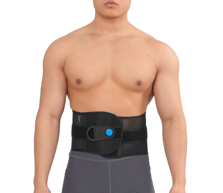 Workout Lumbar Corset with Adjustable Pulley System