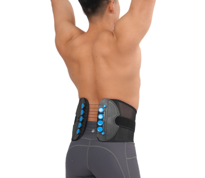 Workout Lumbar Corset with Adjustable Pulley System