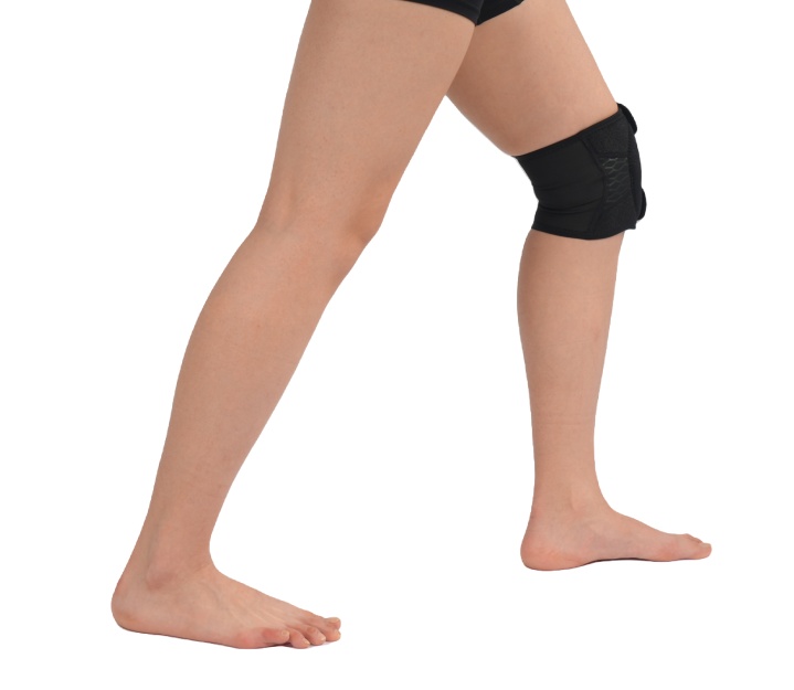 Black Adjustable Knee Support